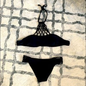Never Worn! Black 2-Piece Bikini